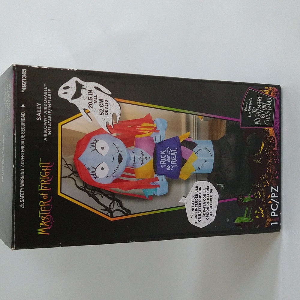 The Nightmare Before Christmas Master Of Fright Sally 20.5" Airblown Inflatable